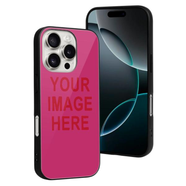 Custom Pink Red Phone Case