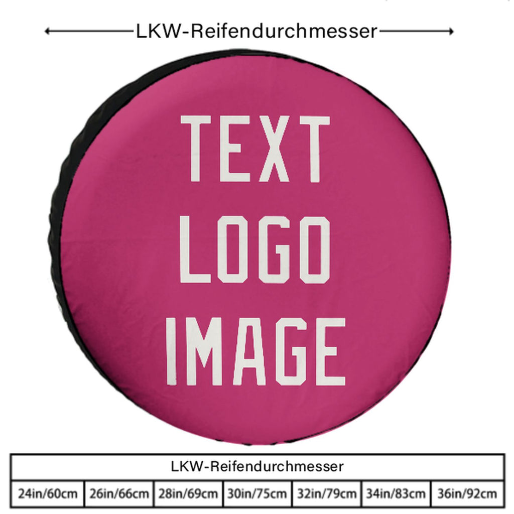 Custom Pink White Truck Tires