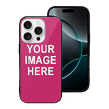 Custom Pink White Phone Case