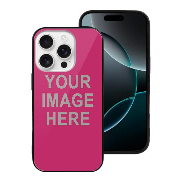 Custom Pink Gray Phone Case