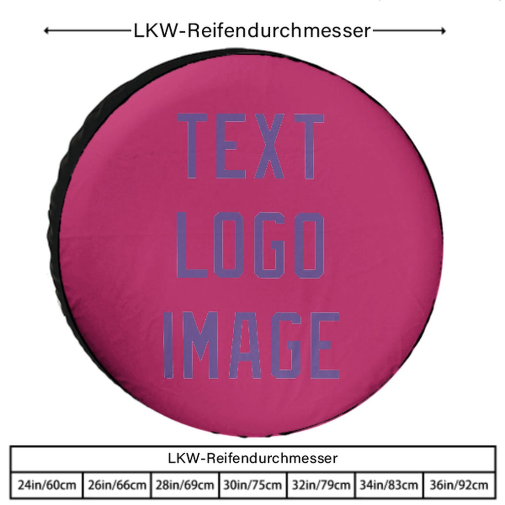 Custom Pink Light Purple Truck Tires