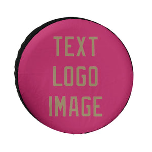 Custom Pink Light Khaki Truck Tires