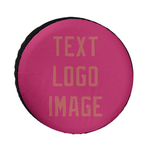 Custom Pink Copper Rose Truck Tires