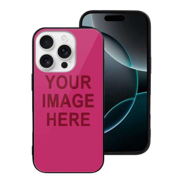 Custom Pink Crimson Red Phone Case