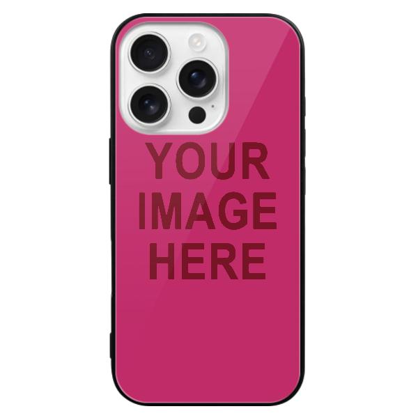 Custom Pink Crimson Red Phone Case