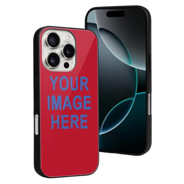 Custom Red Sky Blue Phone Case