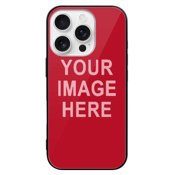 Custom Red Light Pink Phone Case
