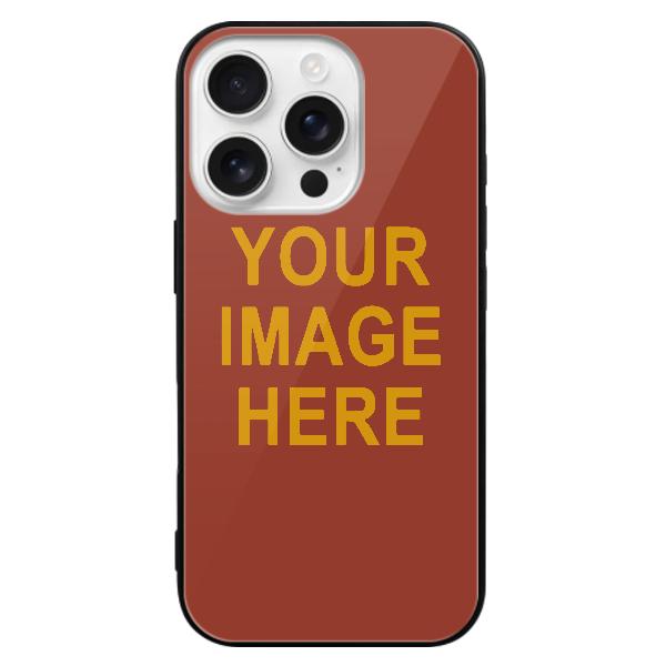 Custom Coral Red Yellow Phone Case