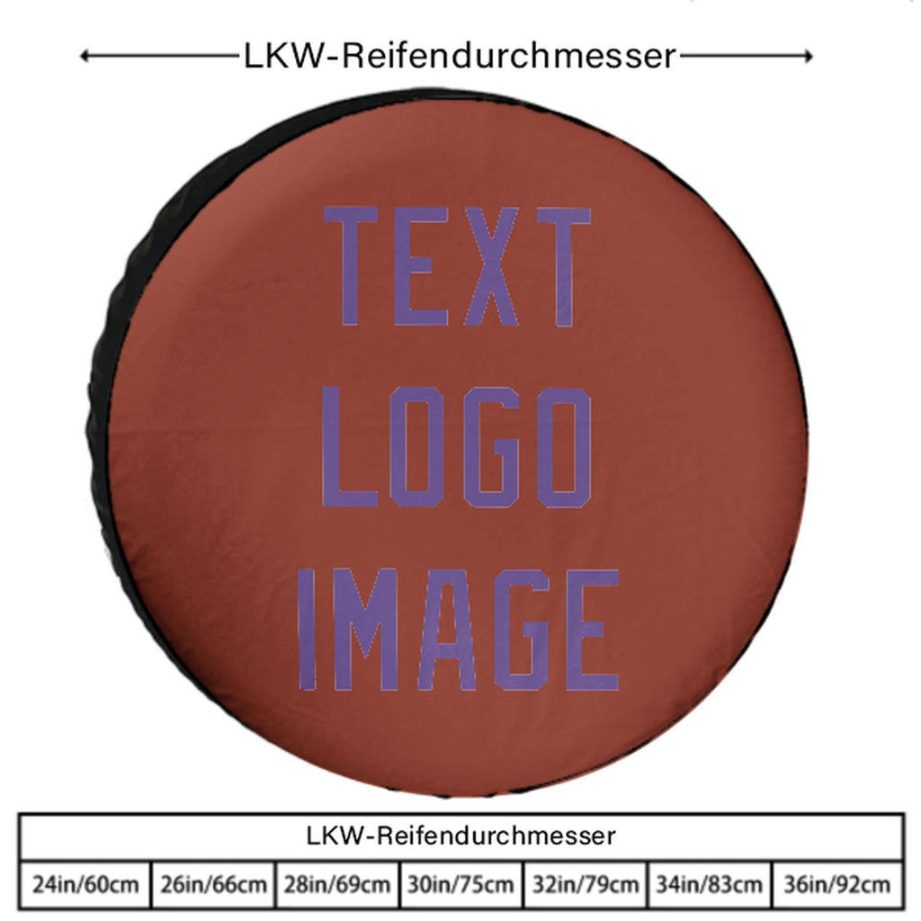 Custom Coral Red Light Purple Truck Tires