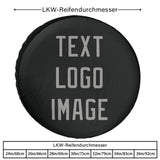 Custom Black Gray Truck Tires