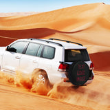 Custom Black Crimson Red Truck Tires