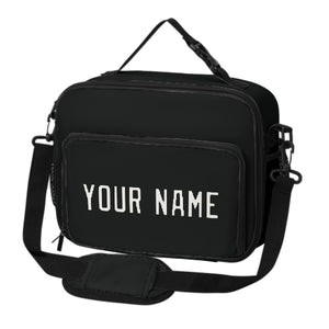 Custom Black White Lunch Bag