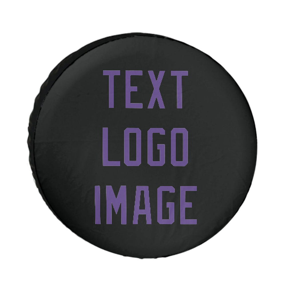 Custom Black Light Purple Truck Tires