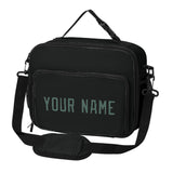 Custom Black Blue Green Lunch Bag