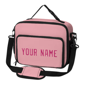 Custom Light Pink Pink Lunch Bag