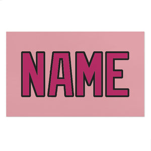 Custom Light Pink Pink Beach Towel