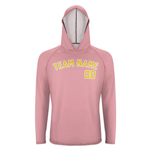 Custom Light Pink Gold UV-Hoodie