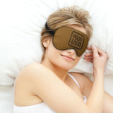 Custom Khaki Brown Sleep Mask