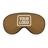 Custom Khaki Cream Sleep Mask