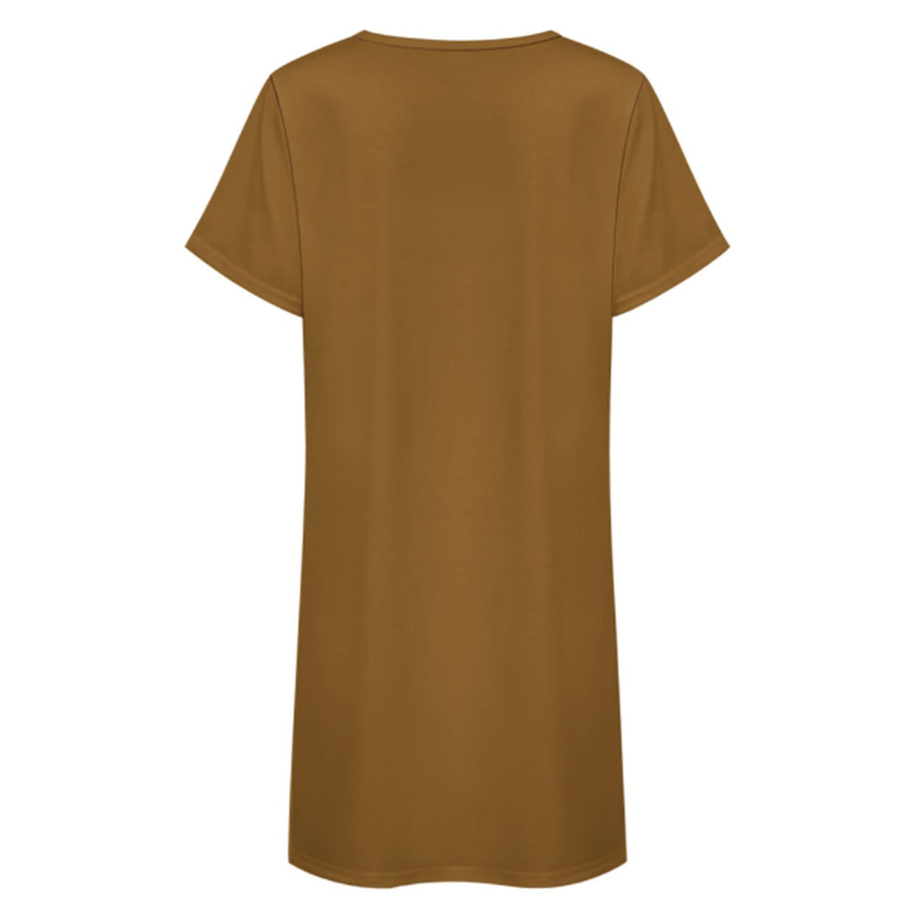 Custom Khaki Cream Nachthemd