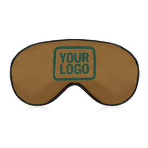 Custom Khaki Green Sleep Mask