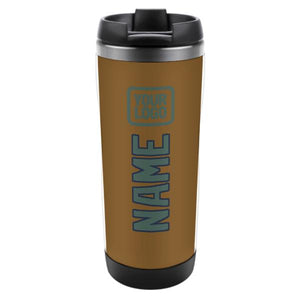 Custom Khaki Blue Green Stainless Steel Water Cup