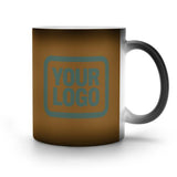 Custom Khaki Blue Green Magic Mug