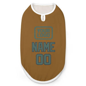 Custom Khaki Blue Green Pet Vest