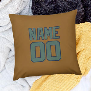 Custom Khaki Blue Green Pillowcase