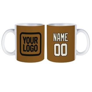 Custom Khaki Cream Mug