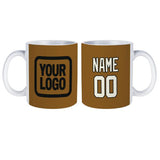 Custom Khaki Cream Mug
