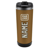 Custom Khaki Cream Stainless Steel Water Cup