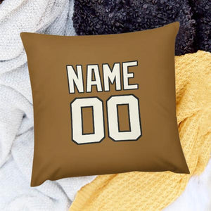 Custom Khaki Cream Pillowcase