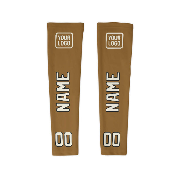 Custom Khaki Cream Arm Sleeve