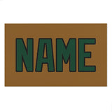 Custom Khaki Green Beach Towel