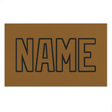 Custom Khaki Khaki Beach Towel