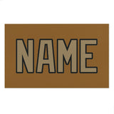 Custom Khaki Light Khaki Beach Towel