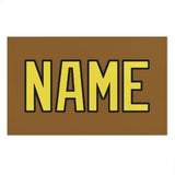 Custom Khaki Light Yellow Beach Towel