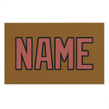 Custom Khaki Copper Rose Beach Towel