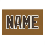 Custom Khaki Brown Beach Towel