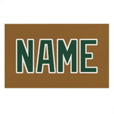 Custom Khaki Green Beach Towel