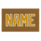 Custom Khaki Yellow Beach Towel