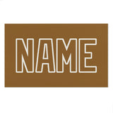 Custom Khaki Khaki Beach Towel