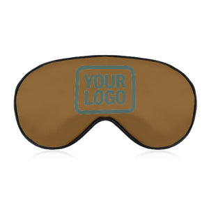 Custom Khaki Blue Green Sleep Mask