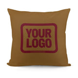 Custom Khaki Crimson Red Pillowcase