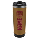 Custom Khaki Crimson Red Stainless Steel Water Cup