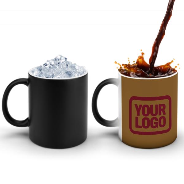 Custom Khaki Crimson Red Magic Mug