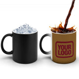 Custom Khaki Crimson Red Magic Mug