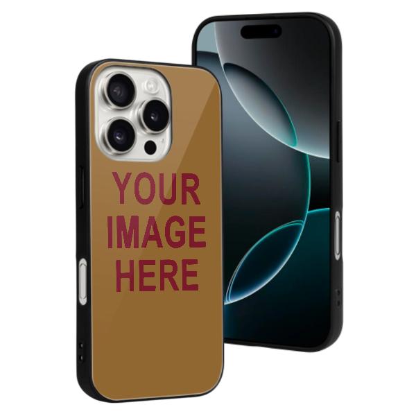 Custom Khaki Crimson Red Phone Case