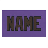 Custom Light Purple Brown Beach Towel